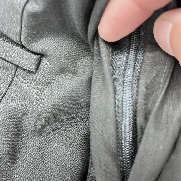 Ralph Ralph Lauren Dress Pants Mens 33x32 Black Flat Front Business - Picture 9 of 9